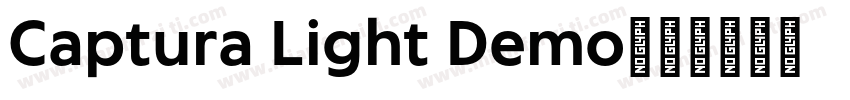 Captura Light Demo字体转换